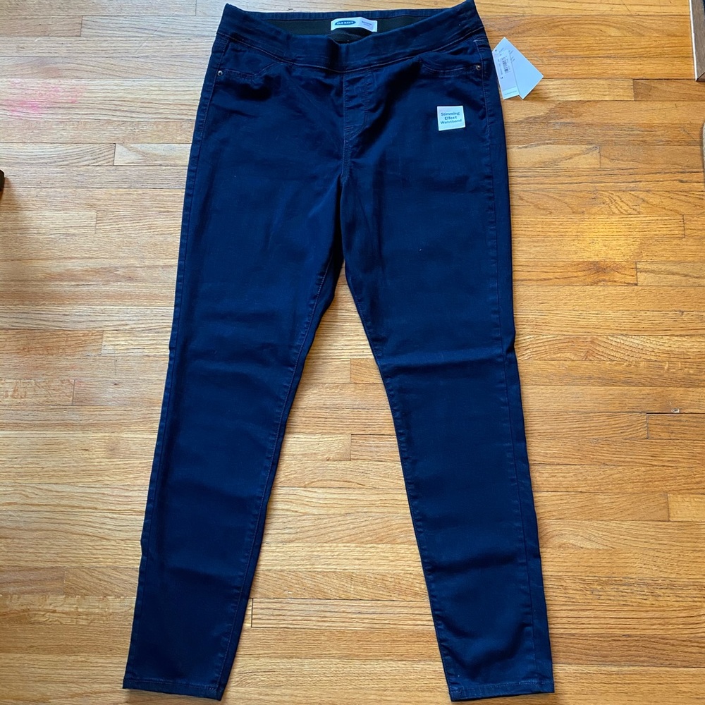 NWT Old Navy Rockstar Jeggings, Midrise, Rinse